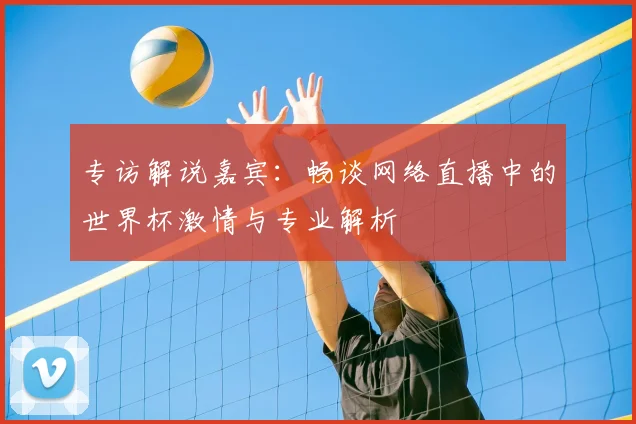 专访解说嘉宾：畅谈网络直播中的世界杯激情与专业解析